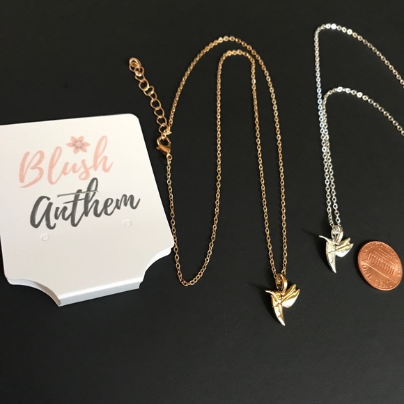 3 for $25⚡️Dainty sparrow bird necklace - Picture 6 of 8